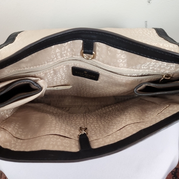 Kate Spade Varick Street Abbie Satchel, Black - Picture 13 of 16